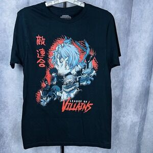 My Hero Academia League of Villains Black TShirt Size Small Funimation Animation